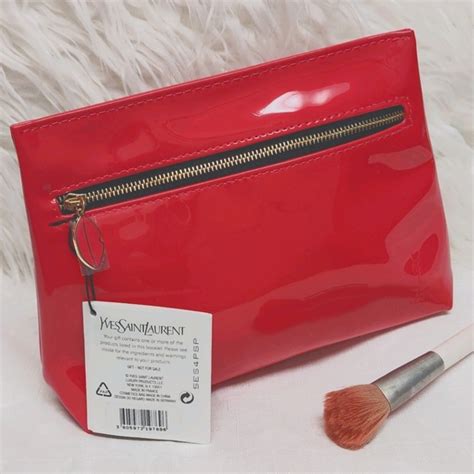 ysl beaute makeup bag.